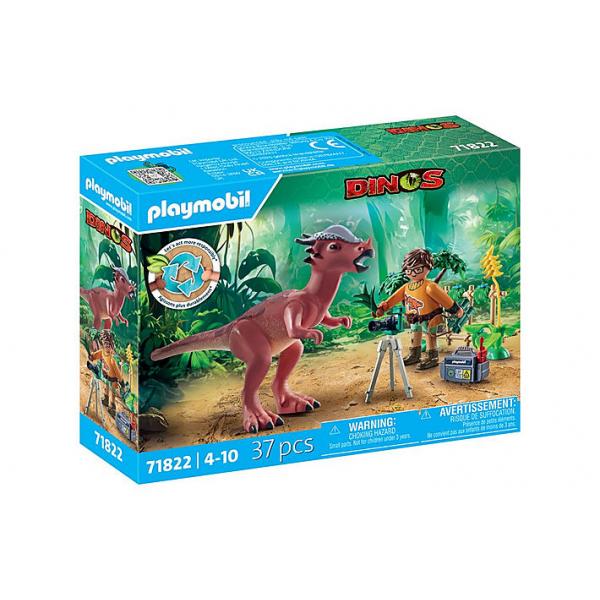 Playmobil 71822 Stygimoloch, Ricercatore E Accessori, Dinos, 37 Pezzi, Età 4+