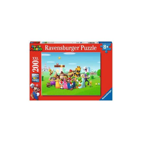 RavensburgeR-Super MariO-Puzzle Xxl Da 200 Pezzi - Le Avventure Di Super MariO-4005556129935-Dagli 8 Anni In su