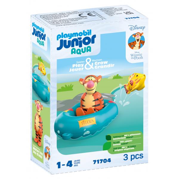 Playmobil Junior 71704 Junior & Disney: Tigro Con Canoa