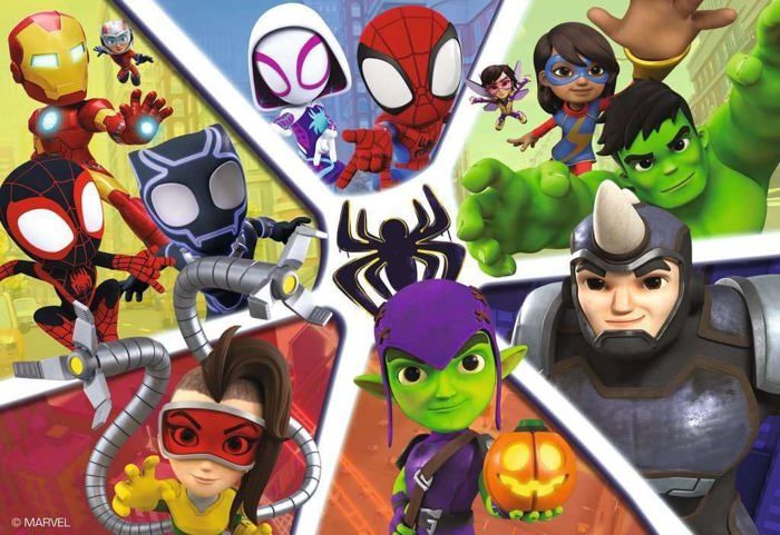 Puzzle 2x24 Pezzi Spidey & Company - Ravensburger 4 Anni - Image 3