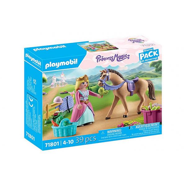 Playmobil 71801 Principessa Cavalcatrice Con Cavallo