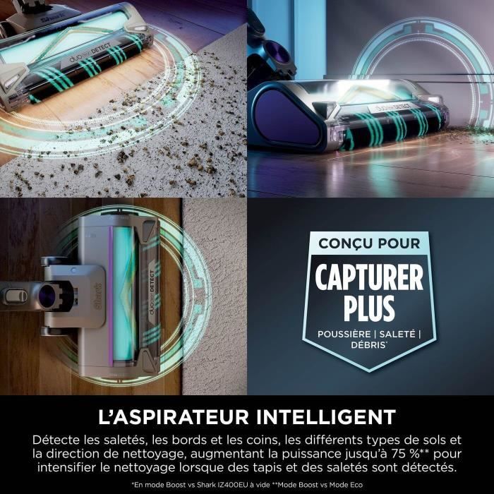 Aspirapolvere Elettrico Shark Power Detect Ip3251eut - Base Autosvuotante - 2l - Durata Della Batteria 70 Min - Image 3