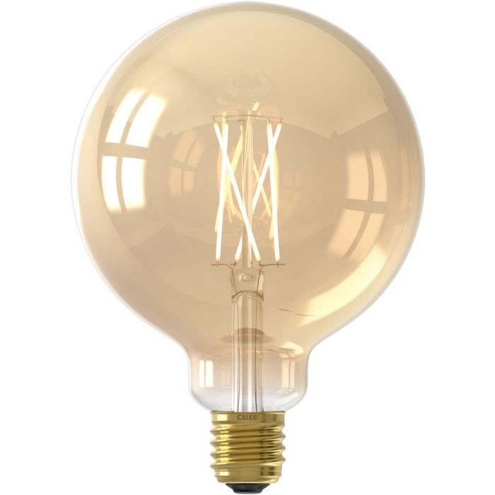 Lampadine Connesse Calex Led Filamento Connessa Globo Ambra G125 E27