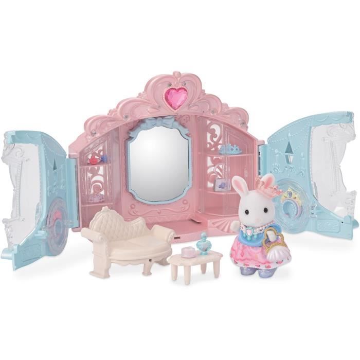Playset - Sylvanian Families - Vestizione Principessa - Carrozza E Ragazza Coniglio Delle Nevi - Image 3