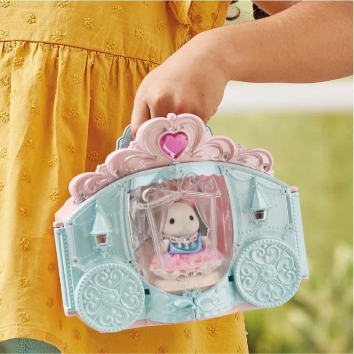 Playset - Sylvanian Families - Vestizione Principessa - Carrozza E Ragazza Coniglio Delle Nevi - Image 5