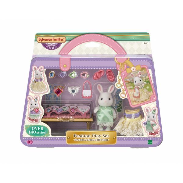 Sylvanian Families - La Valigia Alla Moda Di Snow Bunny E La Sorella Maggiore