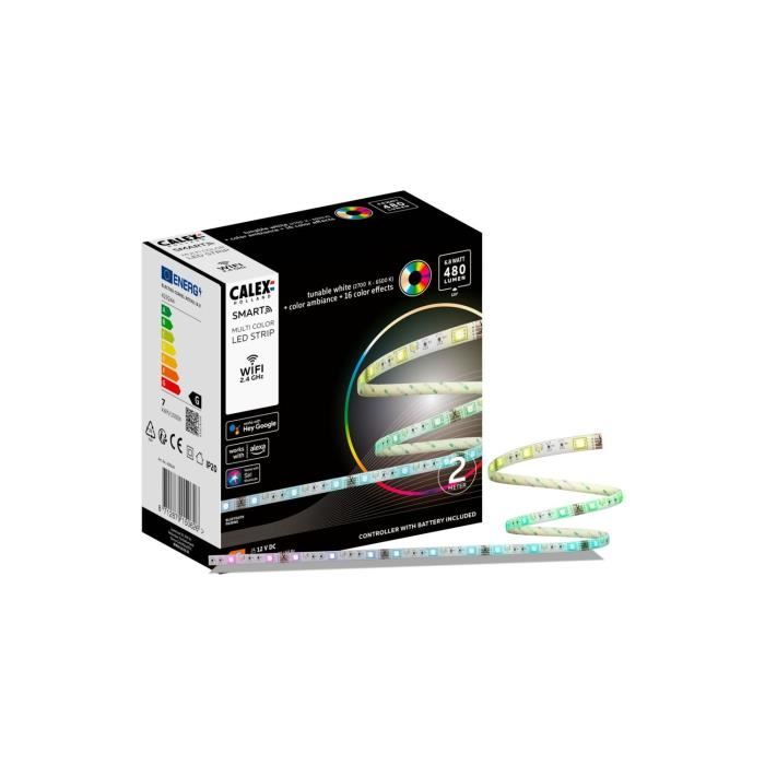 Nastro Led 2m 6,8w Rgbcct+telec