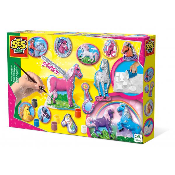 Ses Creative Stampaggio E Pittura - Cavalli Fantasy