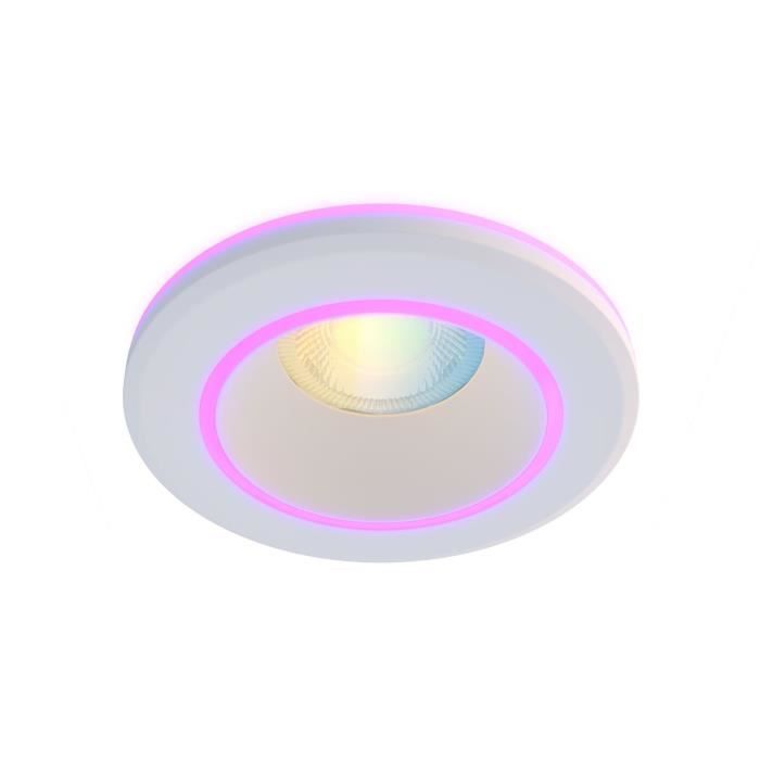 Faretto Da Incasso A Led - Calex - Smart Halo Downlight - 500 Ml - Bianco