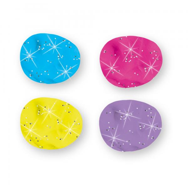 Argilla Da Modellare Feel Good - Glittering (4x90gr) - Ses Creative - Image 3