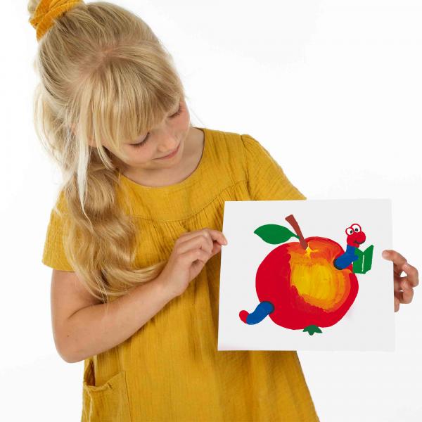 Guazzo (6x45ml) - Ses Creative - Sei Colori: Rosso, Blu, Bianco, Nero, Verde E Giallo. - Image 4