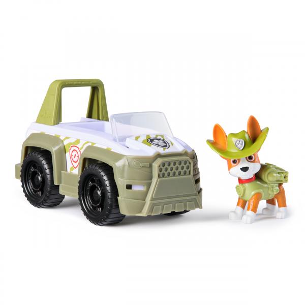 Spin Masterveicolo + Figura Tracker Paw Patrol