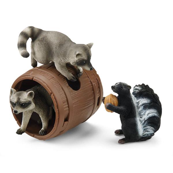 Divertente Scatola Di Giochi Con Noci, Figurine Di Animali Selvatici, Schleich 42596 Wild Life, Per Bambini Dai 3 Anni