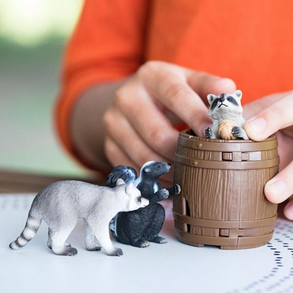 Divertente Scatola Di Giochi Con Noci, Figurine Di Animali Selvatici, Schleich 42596 Wild Life, Per Bambini Dai 3 Anni - Image 4