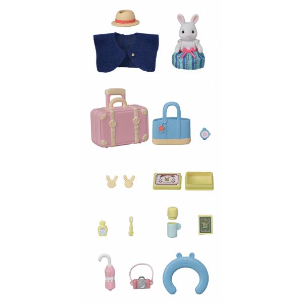 The Snow Rabbit And Her Weekend Suitcase - Sylvanian Families - 5641 - Da 3 Anni - Image 4
