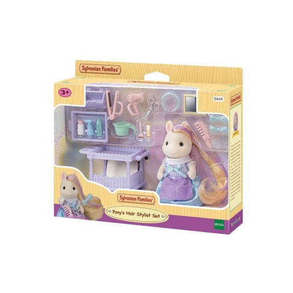 Sylvanian Families - La Mamma Pony E Il Suo Kit Per Lo Styling