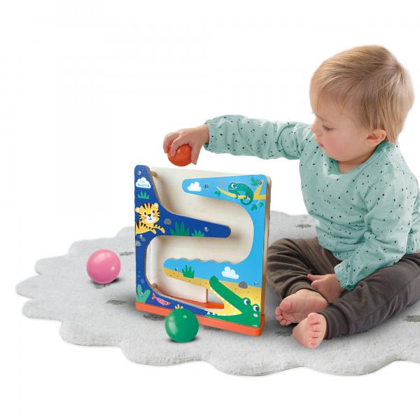 Circuito Di Palline Di Legno - Coccodrillo - Ses Creative - Image 3