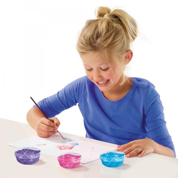 Guazzo Glitter (6x45ml) - Ses Creative - Buona Qualità, Colori Brillanti E Coprenti - Packaging Pratico E Compatto - Image 3