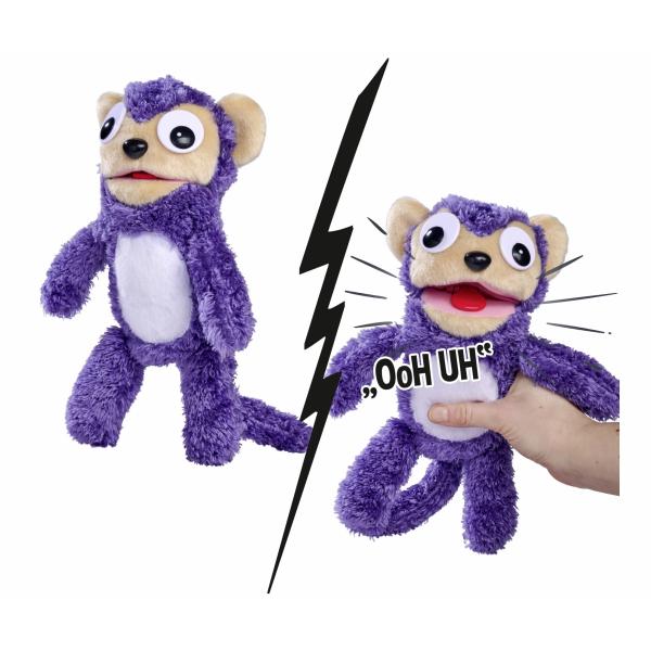 Smoby - Screamerz - Divertente Peluche Interattivo - Scimmia - 28 Cm - Rumori Quando Si Agita O Si Preme Il Pulsante - Image 3