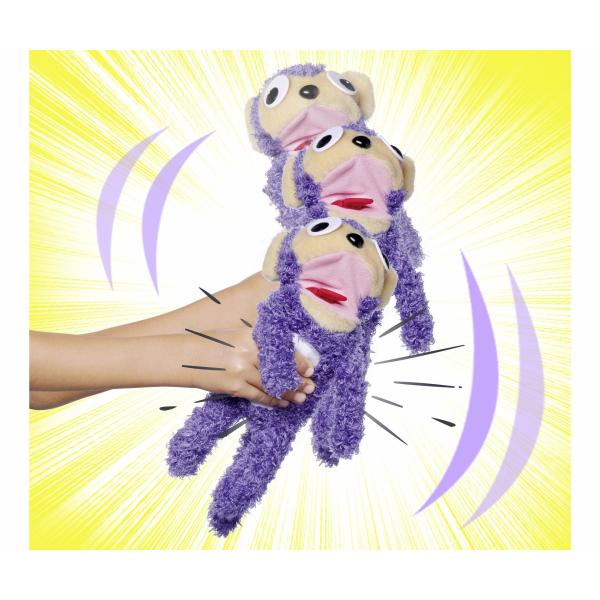 Smoby - Screamerz - Divertente Peluche Interattivo - Scimmia - 28 Cm - Rumori Quando Si Agita O Si Preme Il Pulsante - Image 4