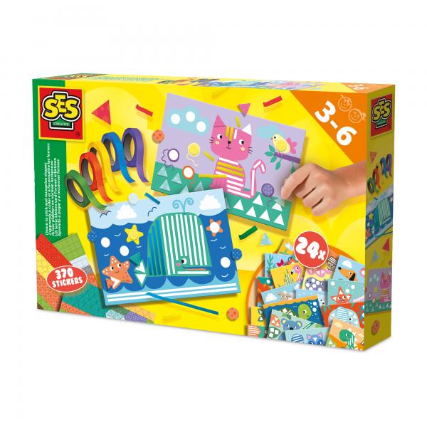 Ses Creative - Imparo A Incollare E Riconoscere Le Forme