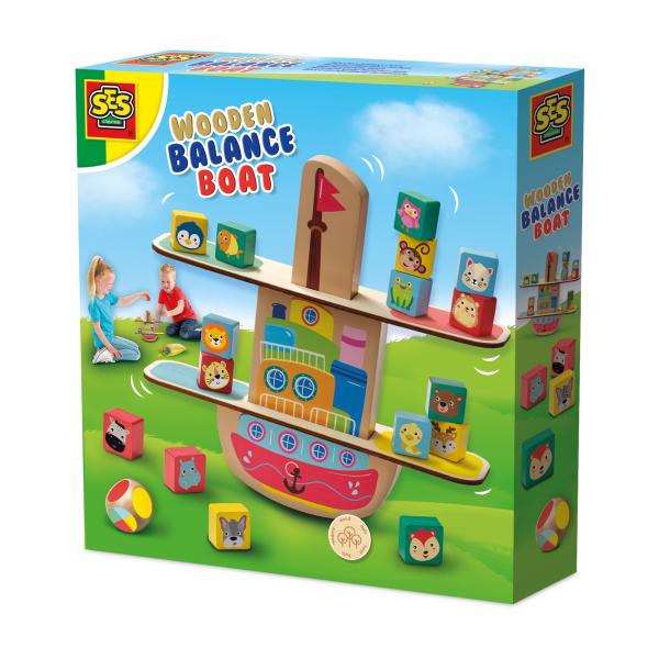 Barca Senza Pedali In Legno - Ses Creative