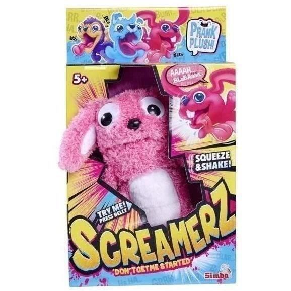 Smoby - Screamerz - Divertente Peluche Interattivo - Coniglio - 27 Cm - Rumori Quando Lo Si Scuote O Si Preme Il Pulsante - Image 3