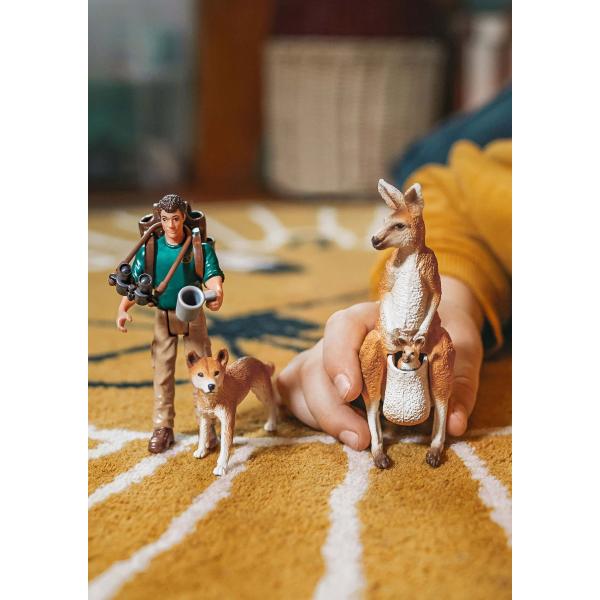 Cofanetto Avventure In Oceania, Figurine Di Animali Selvatici, Schleich 42550 Wild Life, Per Bambini Dai 3 Anni - Image 3