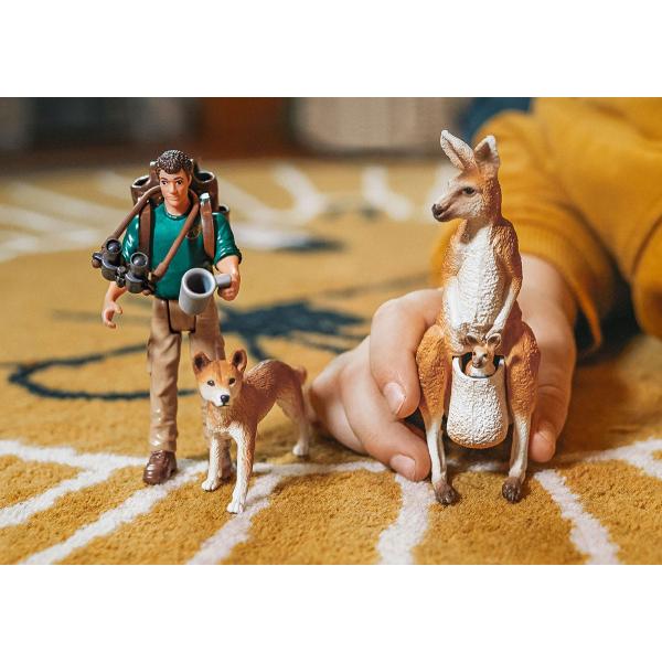 Cofanetto Avventure In Oceania, Figurine Di Animali Selvatici, Schleich 42550 Wild Life, Per Bambini Dai 3 Anni - Image 4