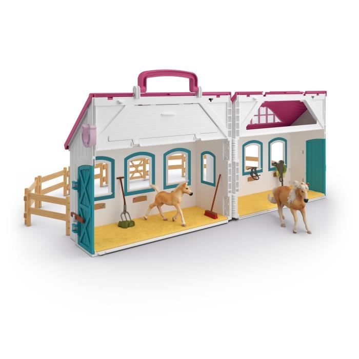 Schleich 42703 Horse Club Set Stalla Trasportabile, Da 4 Anni - Image 5