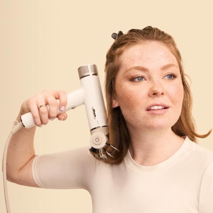 Asciugacapelli - Shark - Speedstyle Hd333eu - Arricciacapelli E Rapidgloss - Per Capelli Lisci E Mossi - Asciugatura Rapida - Image 5