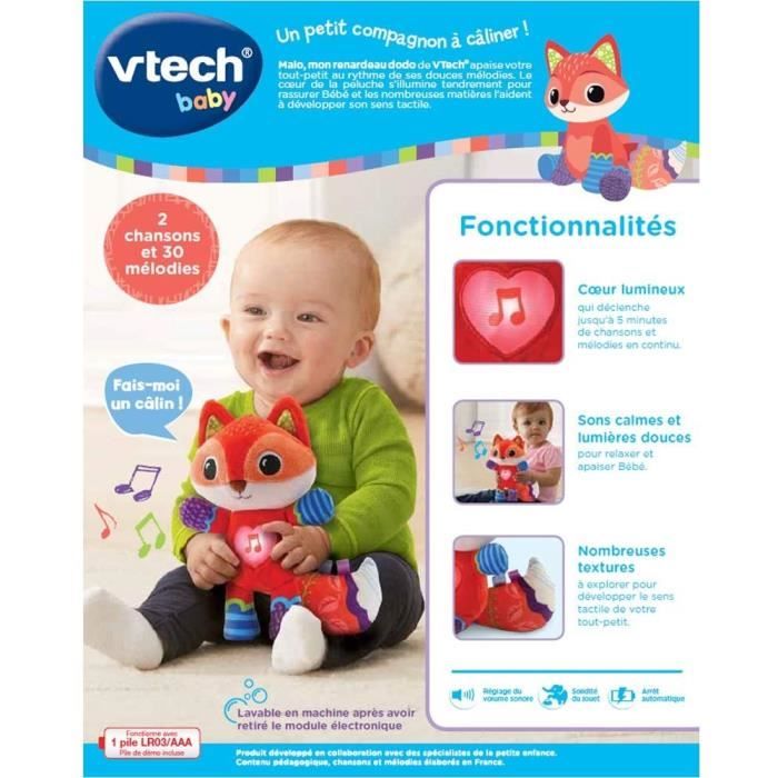 Vtech Baby - Malo, La Mia Volpe Addormentata - 0-36 Mesi - Image 5