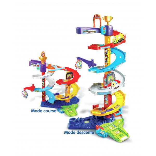 Vtech - Tut Tut Bolides - Mega Circuito A Spirale 2 In 1 (+ Titouan, Pazzo Per La Ruota)