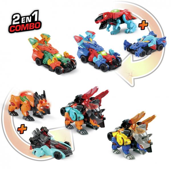 Small Switch & Go Dinos Combo (vari Modelli)