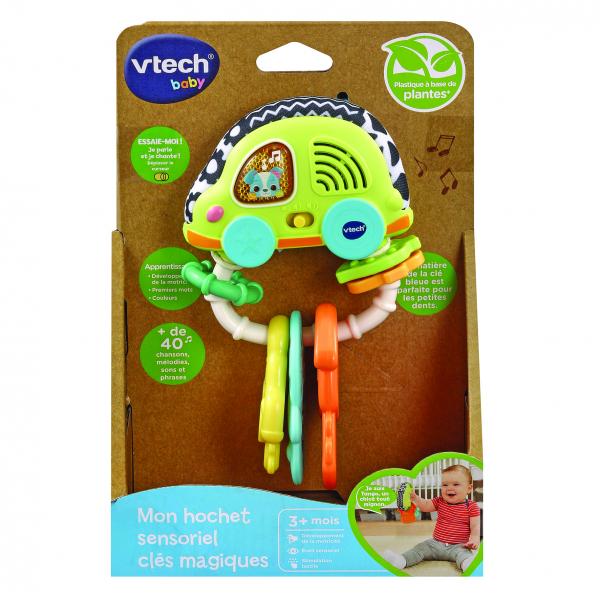 Vtech Baby - My Magic Key Sensory Hochet (bioplastico) - Image 4