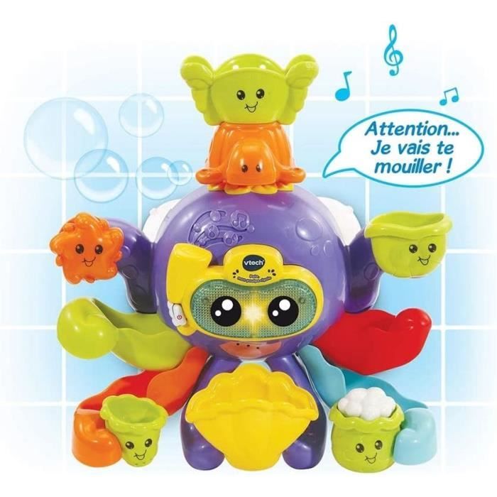 Vtech Baby - Giocattolo Per Il Bagnetto - Polo, My Funny Octopus - Image 5