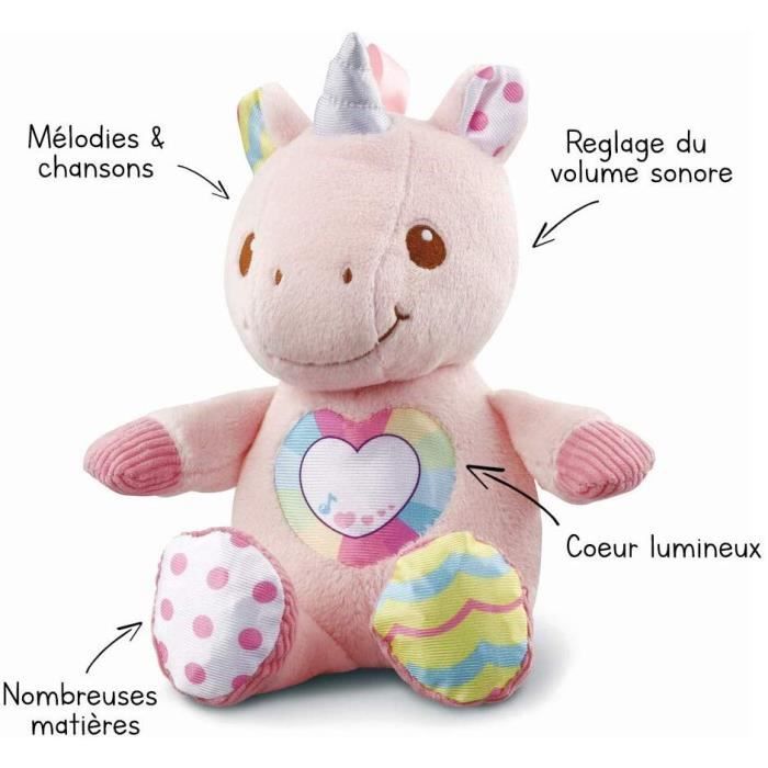 Vtech - Doudou - 528105 - Maé, Ma Licorne A Câliner - Image 5