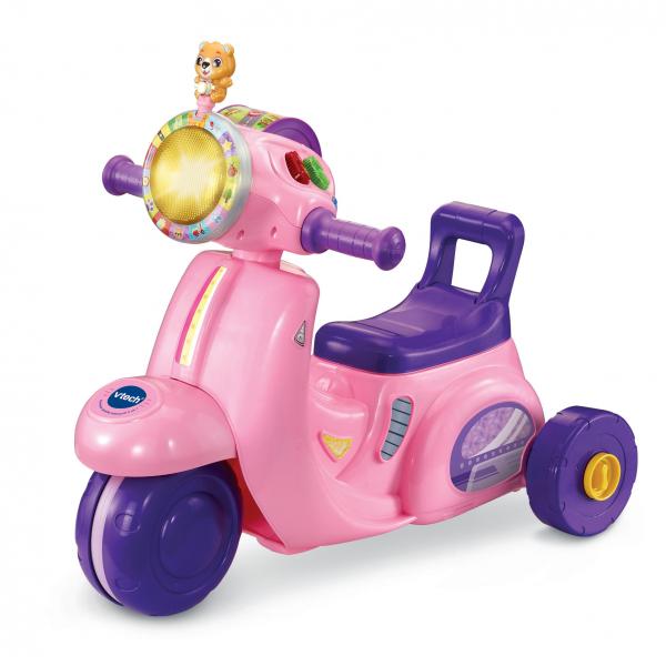 Vtech Giro In Scooter Interattivo 3 In 1 Rosa