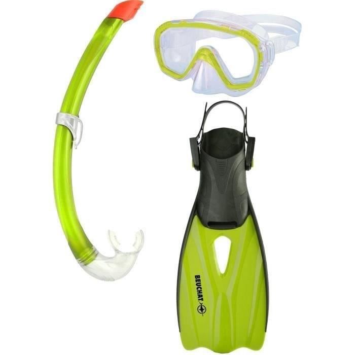 Beuchat Maschera Regolabile E Pinne Snorkel 30/32