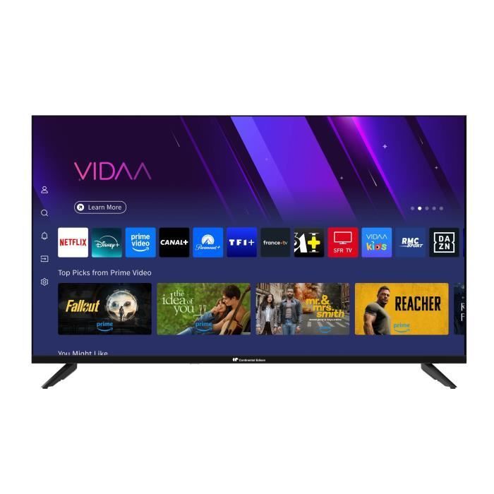 "tv Led - Continental Edison - Celed40svfhd25b6 - Fhd 40"" (101 Cm) - Smart Vidaa - 3xhdmi, 2xusb - Nero"