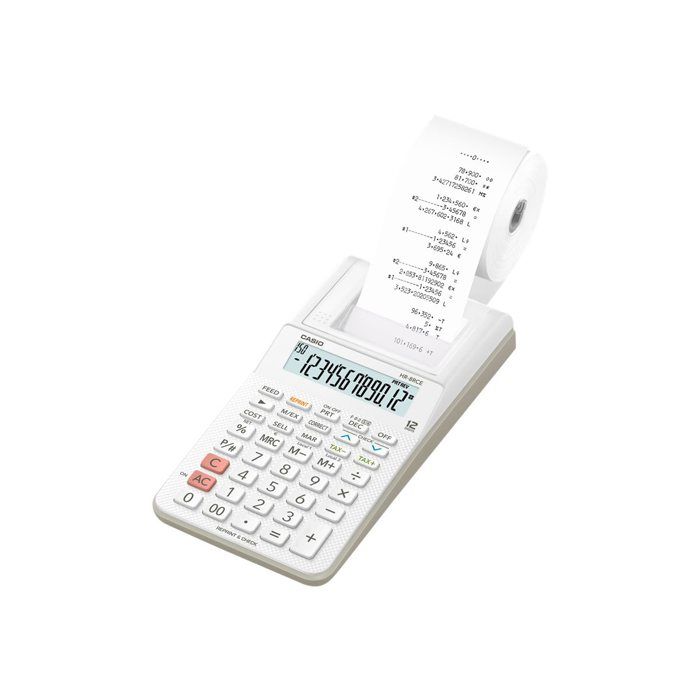 Calcolatrice Stampabile - Casio - Hr8 Rce - Portatile - Display Lcd - Alimentata A Batteria