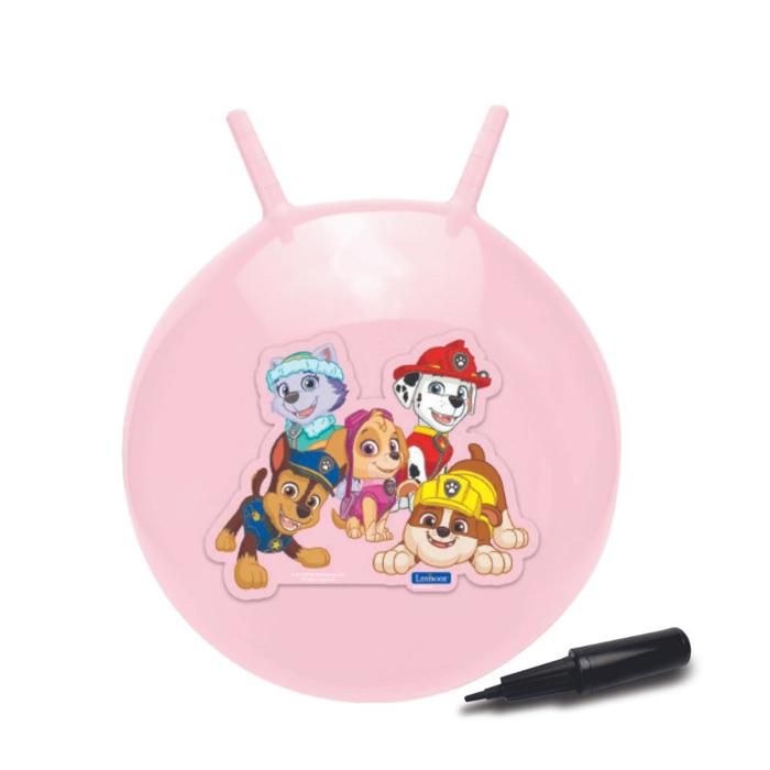 Paw Patrol - Palla Da Salto Gonfiabile - Rosa - 45 Cm - Lexibook