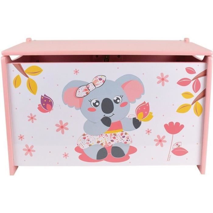 Cally Mimi Koala Scatola Dei Giocattoli In Legno ± 40 X 58 X 36 Cm Per Bambini