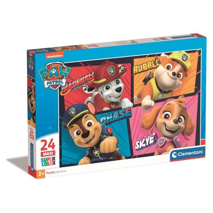 Clementoni - 24 Pezzi Maxi - Paw Patrol