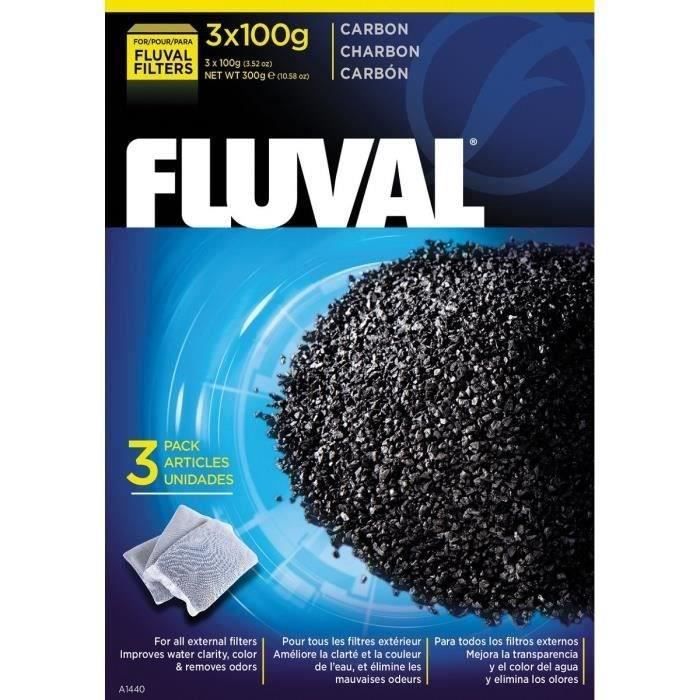 Fluval Lotto 3 Del Carbone 100 G