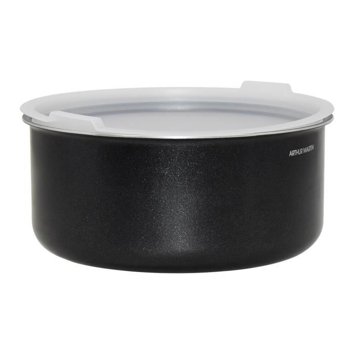 Arthur Martin Am1502 Set Pentole 15 Pezzi - Manico Estraibile Effetto Legno - Tutte Le Fonti Di Calore Compresa L'induzione - Image 3