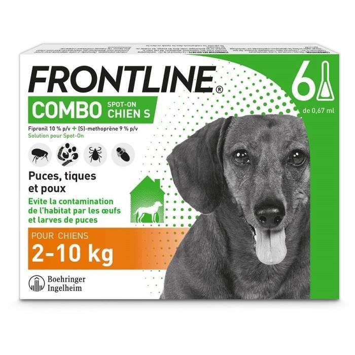 Frontline Combo Dog 2-10kg - 6 Pipette