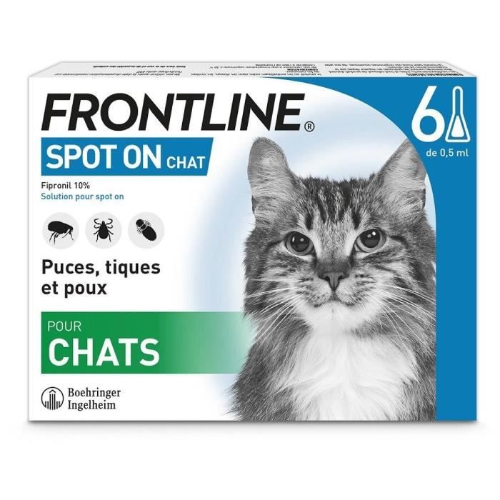 Frontline Spot On Cat - 6 Pipette