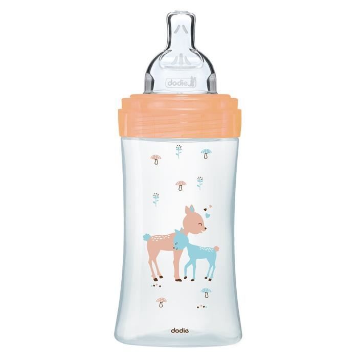 Dodie Bottle Sensation Glass 270ml Beige Biche - 0-6 Mesi - Image 3