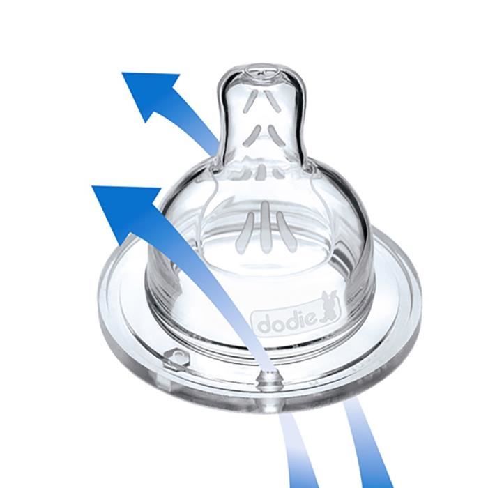 Dodie - Sensation + Set Di Bottiglie - Vetro (1 Bottiglia Da 150 Ml - 2 Bottiglie Da 270 Ml - 1 LeccA-Lecca 0-2 Mesi) - Image 5